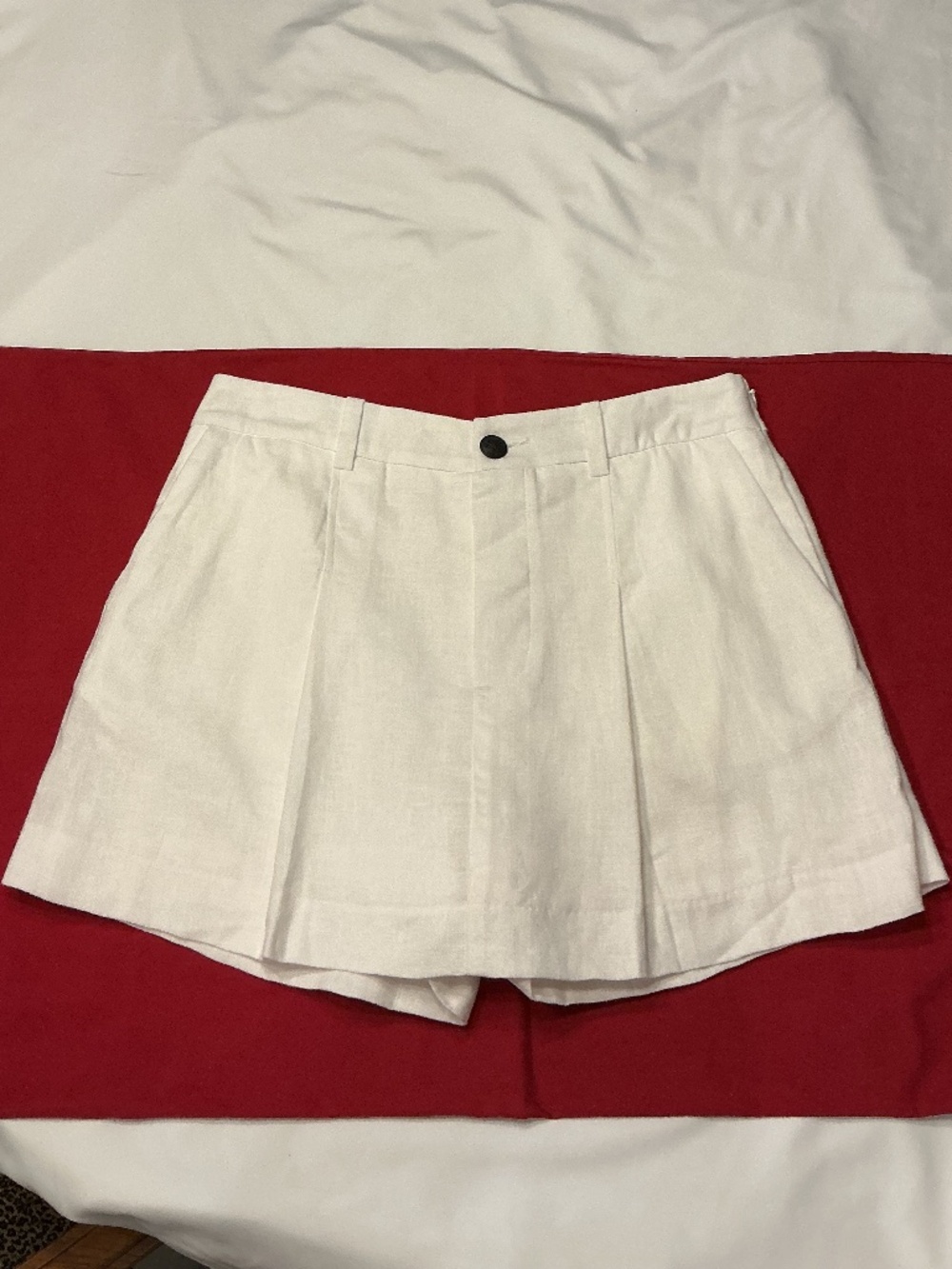 RAG AND BONE HELENA COTTON/LINEN SKORT (size: 27)